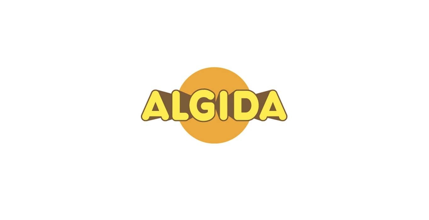 Logo de Álgida de la década del 80.